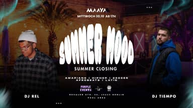SUMMER MOOD I LETZTE OPEN AIR PARTY DES JAHRES! – Maaya