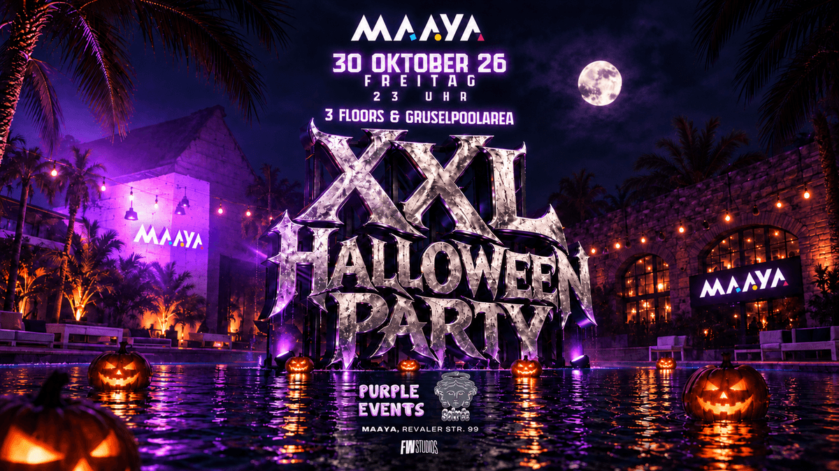 XXL HALLOWEEN PARTY – Maaya