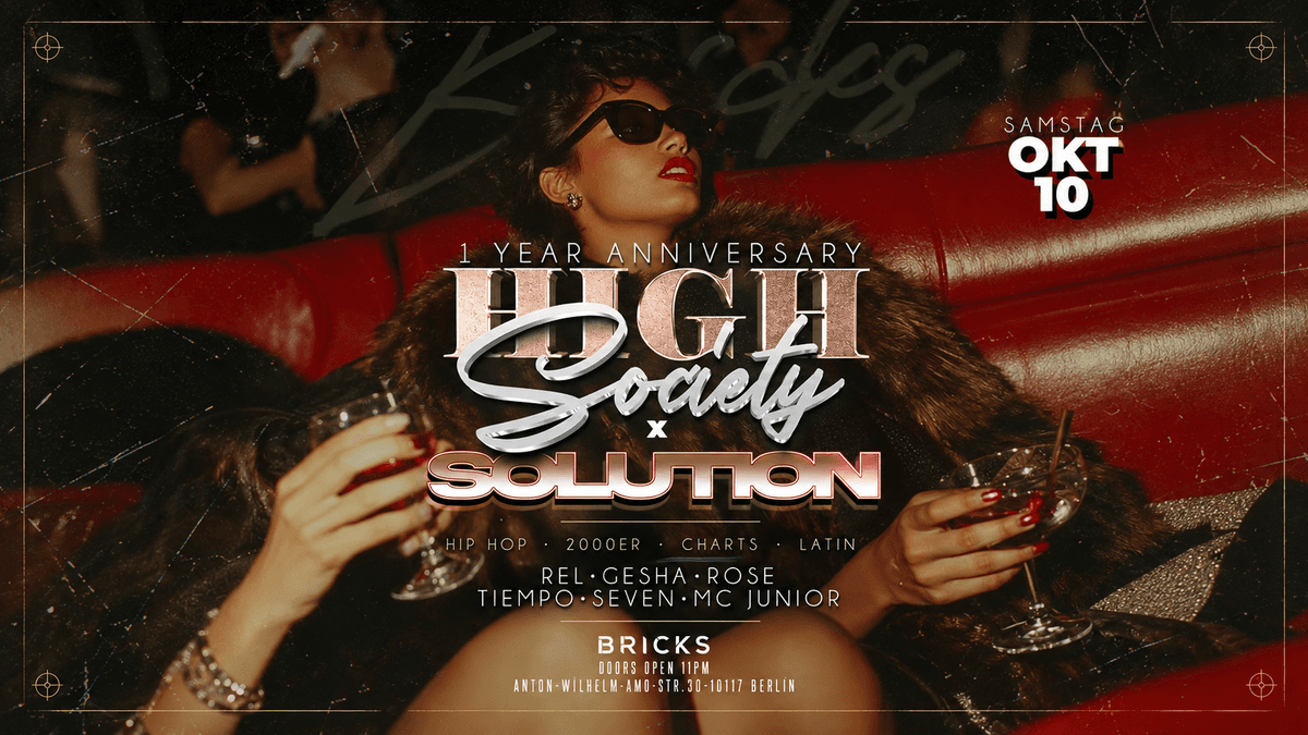 đ„ HIGH SOCIETY TURNS ONE! đ„ â Bricks
